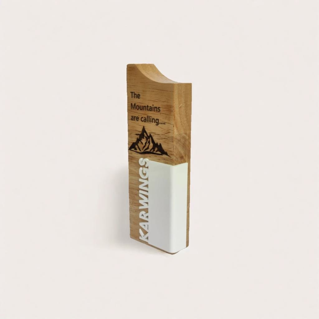 Premium Memento wood and Acrylic Mountain KR2308