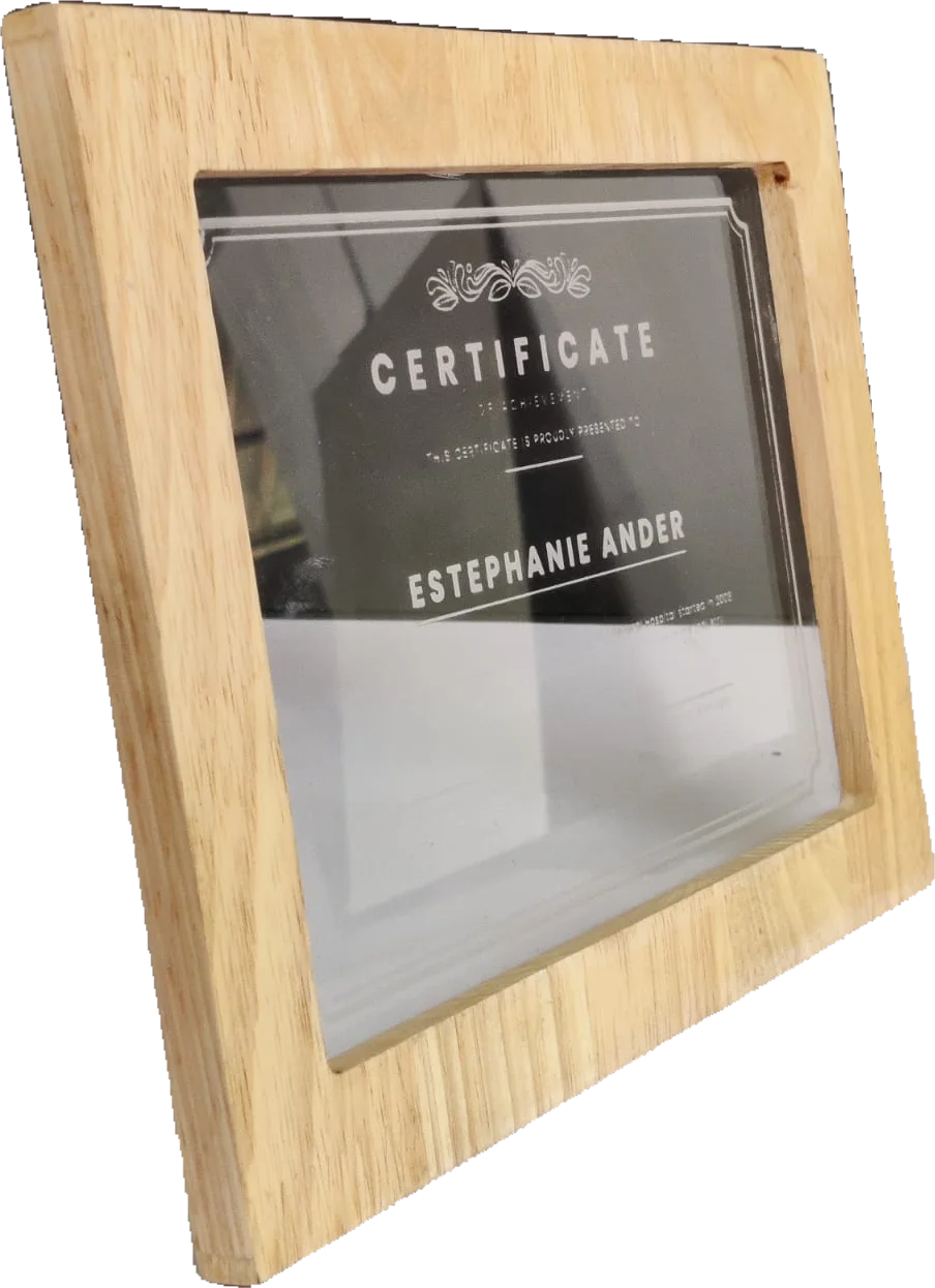 Premium Memento wood and Acrylic Framed KR2309