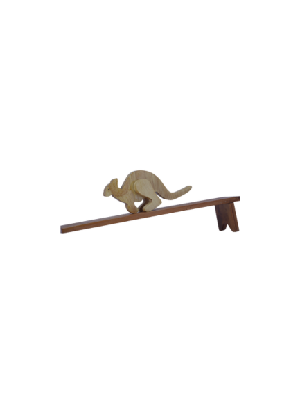 Gravipulse - Kangaroo Wooden Ramp Walking Toys With Ramp